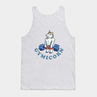 Funny Gymicorn the Unicorn train Hard for gains Tank Top